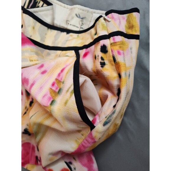 Women's Anthropologie Tabitha Rain Poppy Mini Skirt 2 - Picture 4 of 7